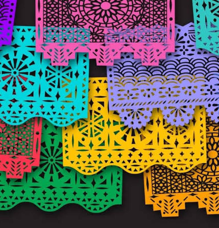 colorful flags
