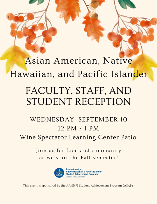 Fall 2025 Reception